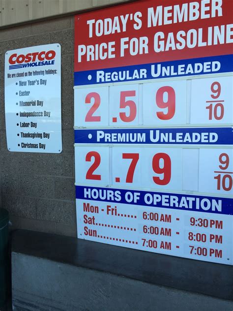 Current Costco Gas Prices (Feb. 21, 2015 - Redwood City, CA) | Costco ...