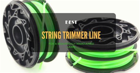 Best String Trimmer Line Reviews 2016 - 2017 - Buyer's Guide