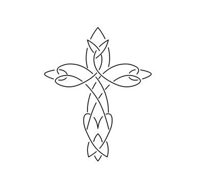 Celtic Cross Drawings