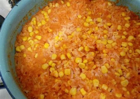 Arroz rojo con verduras Receta de Carito Sagaz- Cookpad