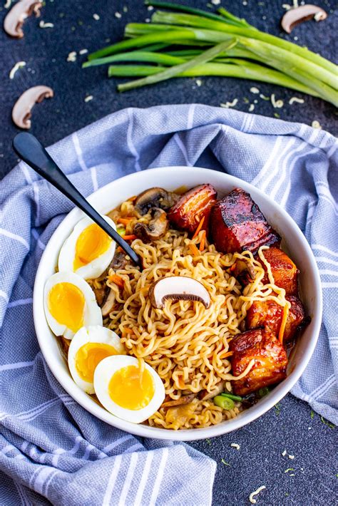 Instant Pot Pork Belly Ramen | Comfort Food Ideas | Dinner | Soup Recipe