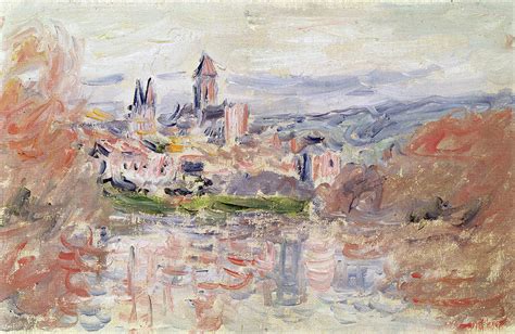 The Village Of Vetheuil Painting by Claude Monet - Fine Art America