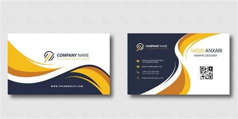 Creative Business Card Template by SaqibAnxari | Codester
