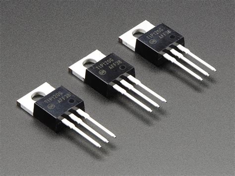 Adafruit 976 TIP120 Power Darlington Transistors - 3 pack