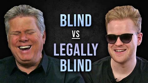 What Are The Differences Between Being Blind & Legally Blind? - YouTube