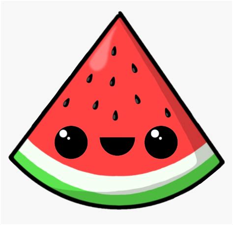 Kawaii Watermelon, HD Png Download , Transparent Png Image - PNGitem