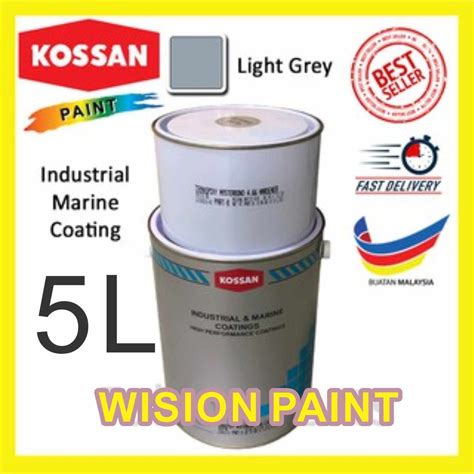 5L KOSSAN Transpoxy Masterbond (4.66) Marine Coating/Epoxy Primer/Paint ...