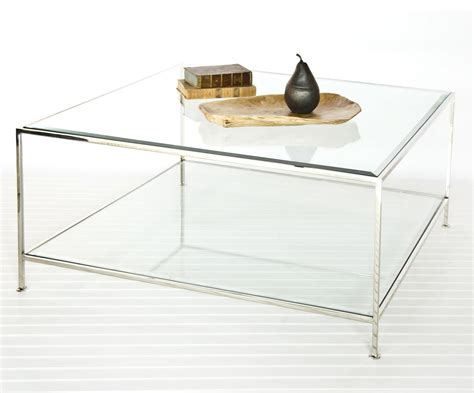 Square Acrylic Coffee Table | Roy Home Design