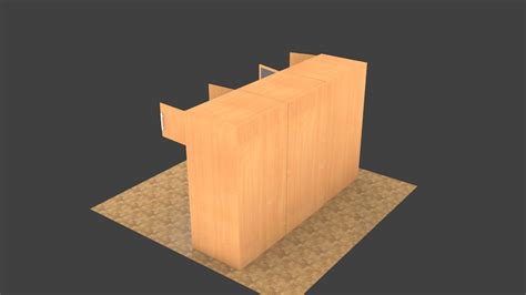 Cupboard 3D Model $65 - .blend - Free3D