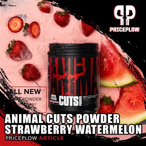 Animal Cuts Powder Wins Awards, Adds Strawberry Watermelon Flavor