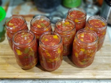 Pressure canning stewed tomatoes is an excellent way of preserving tomatoes. This canned stewed ...