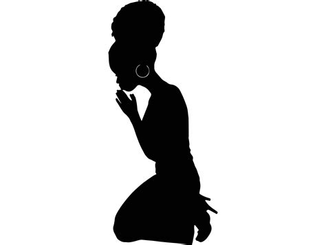 Black Woman Praying Svg Free - 306+ SVG File for Cricut