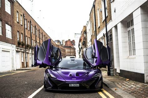 McLaren P1 In Purple Hits The Streets Of London | IBTimes