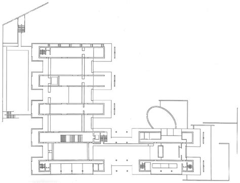 Museum of Modern Art Fort Worth Tadao Ando second floor plan