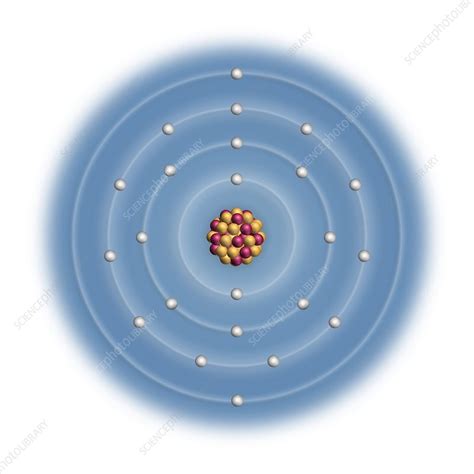 Vanadium, atomic structure - Stock Image - C023/2486 - Science Photo ...