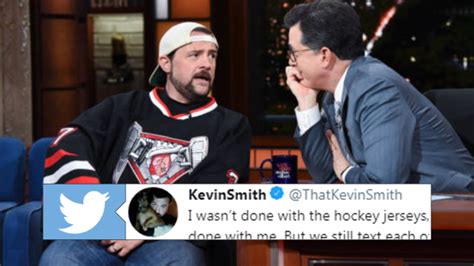 "Silent Bob" actor Kevin Smith shed his iconic hockey jersey wardrobe and has a very good reason ...