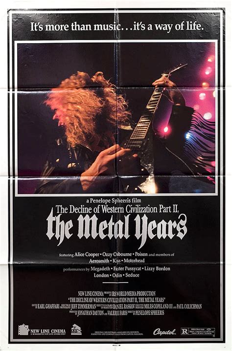 The Decline of Western Civilization Part II: The Metal Years 1988 U.S ...