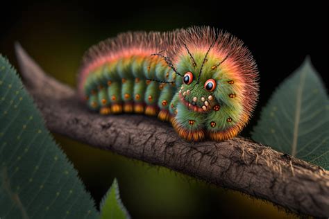 The most beautiful caterpillar in nature