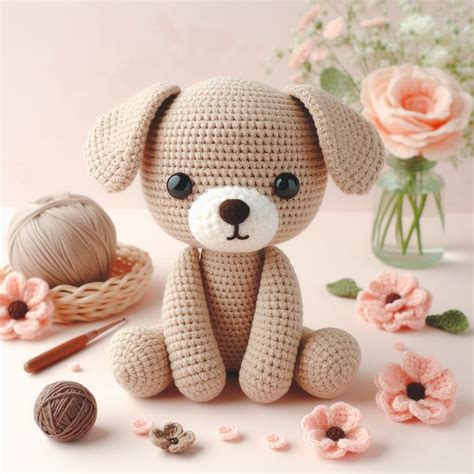 Crochet Puppy Amigurumi Idea - The Amigurumi