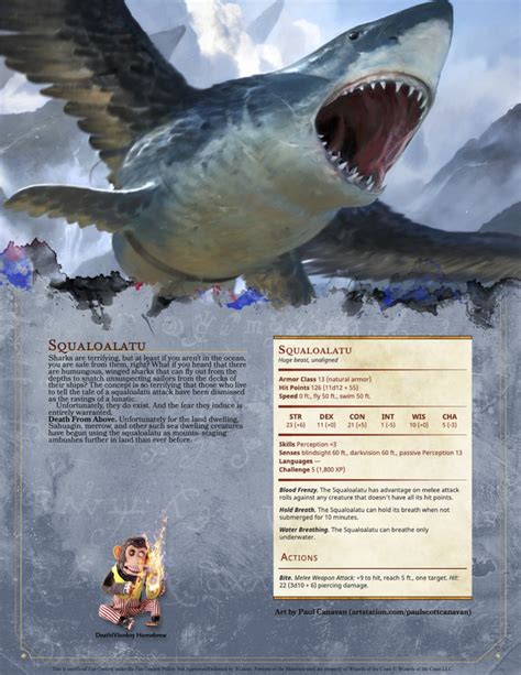 Squaloalatu: Flying freaking sharks.: UnearthedArcana Dungeons And ...