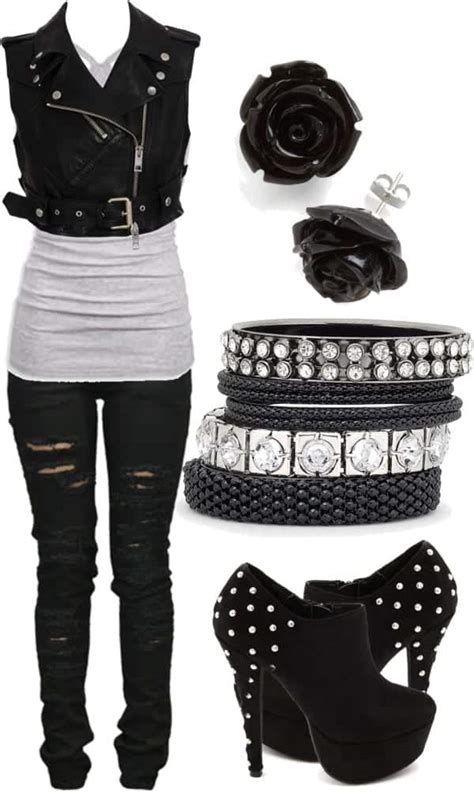 10 Chic Girls Biker Style Outfits Combinations this Season