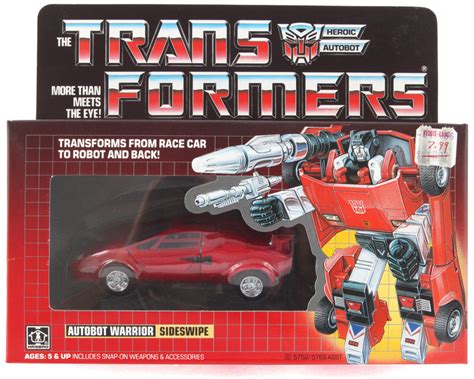 Autobot Cars Sideswipe (Transformers, G1, Autobot) | Transformerland.com - Collector's Guide Toy ...