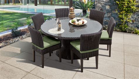 Round Outdoor Dining Table And Chairs For 6 ~ Dining Table Outdoor ...
