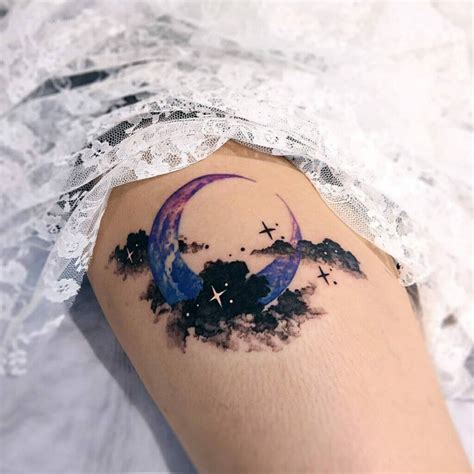 101 Best Night Sky Tattoo Ideas You Have To See To Believe!