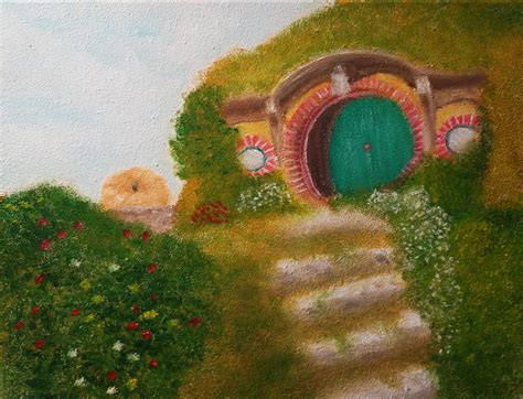 The Shire / Oil Painting by ArteXMai18 on DeviantArt