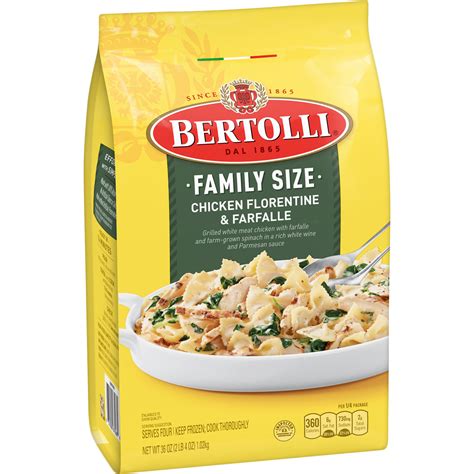 Bertolli® Family Size Chicken Florentine & Farfalle - Bertolli