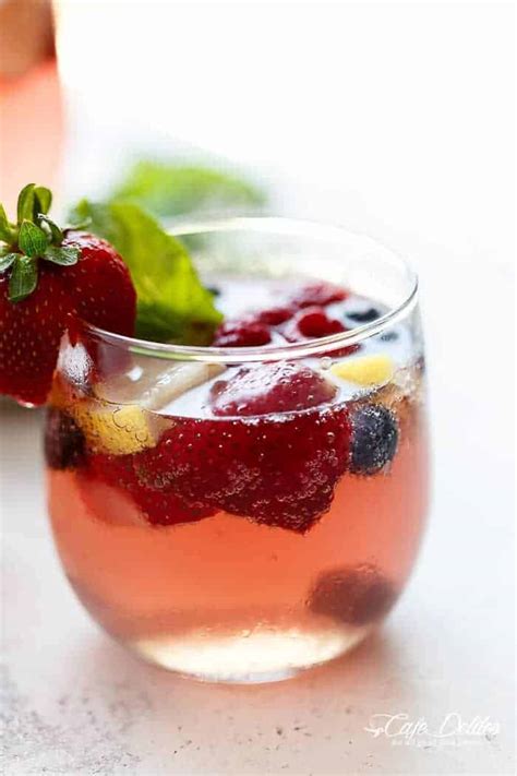 Berry Sangria - Cafe Delites