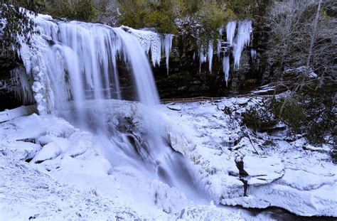 Download Landscape Cold Snow Nature Winter River Ice Waterfall 4k Ultra ...