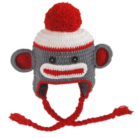 Crochet Sock Monkey Hat – Free Patterns