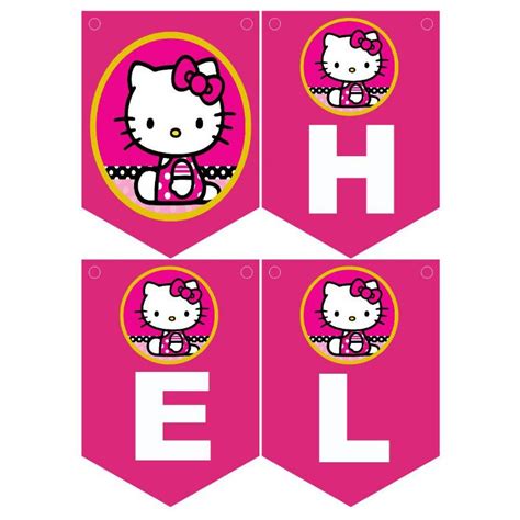 Banderines De Hello Kitty Hello Kitty Banner - vrogue.co