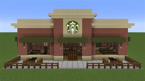 ICH BAUE EIN STARBUCKS IN MINECRAFT !!! - YouTube