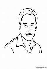 Elon Musk Coloriage Gratuit à Imprimer  Coloriages Gratuits sketch template