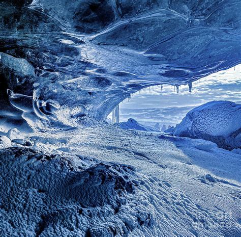 View from the Ice Cave Photograph by Photography by Petrova - Fine Art America