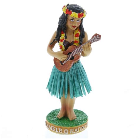 Namele Ukulele Hawaiian Girl Dashboard Hula Doll | Your car | Pinterest | Hula girl, Tiki bars ...