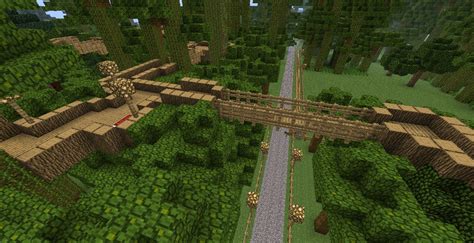 Forest Tree house and Village NOW WITH WORLD SAVE!! Minecraft Map