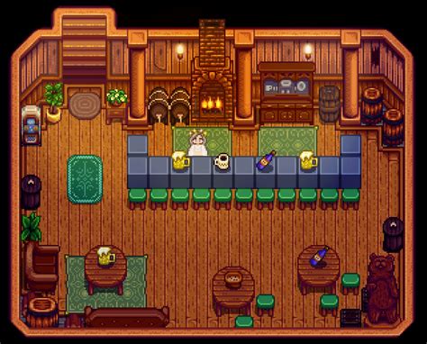 Turned my cellar into a bar : r/StardewValley