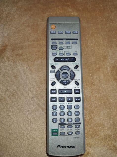 Pioneer DVD home theater Remote Controller (XXD 3097), Audio, Other ...