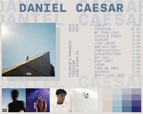 album poster 01/06 (daniel caesar) on Behance