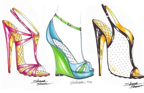 Shoes Design Drawing at GetDrawings | Free download