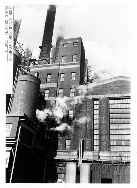 Ford River Rouge Plant View from east, showing east facade of Power House Ford Motor, River ...