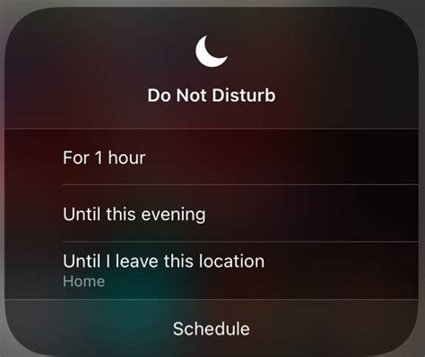 Do not disturb on iPhone - Tiny Quip