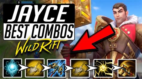 WILD RIFT JAYCE ULTIMATE PRO COMBO GUIDE - BEST BUILD & RUNES FOR JAYCE - YouTube