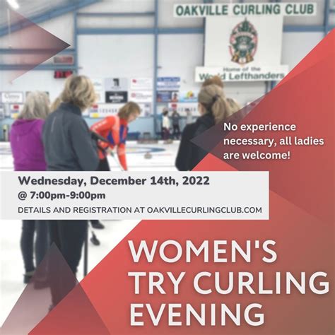 Women’s Try Curling Event - Visit Oakville