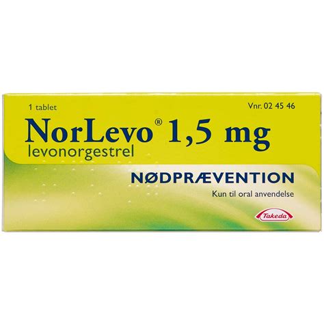 Norlevo Tabl 1,5 Mg - Køb på Apoteket-online