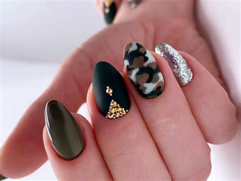 Use The Incredible Power Of Camo Nails | NailDesignsJournal