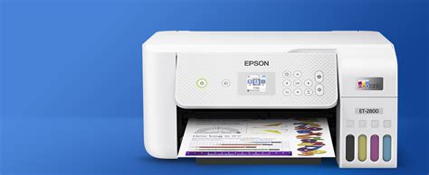 Epson EcoTank ET-2800 Wireless Color All-in-One Cartridge-Free Supertank Printer with Scan and ...